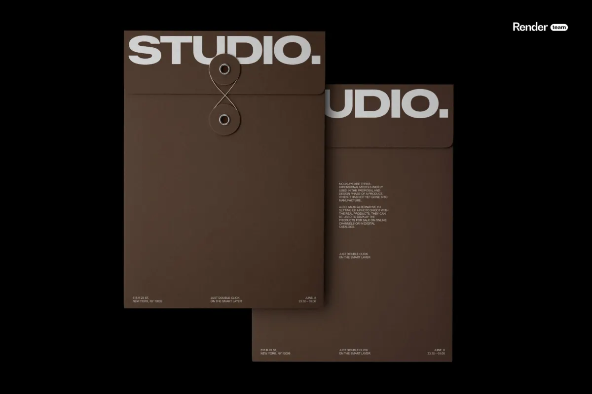 Envelope Mockup