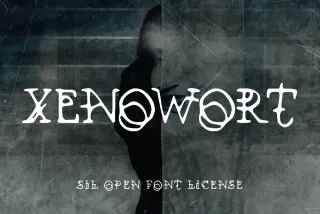 Xenowort Horror / Creepy Font