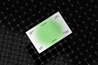 85x55mm Business Card Mockup