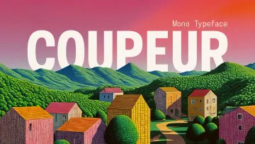 Coupeur Mono Typeface