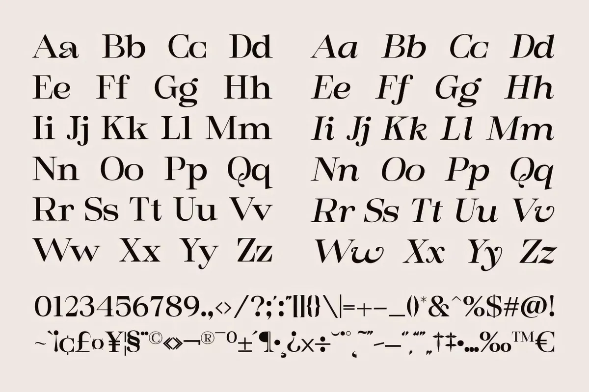 Olieno Blow — A Serif Display