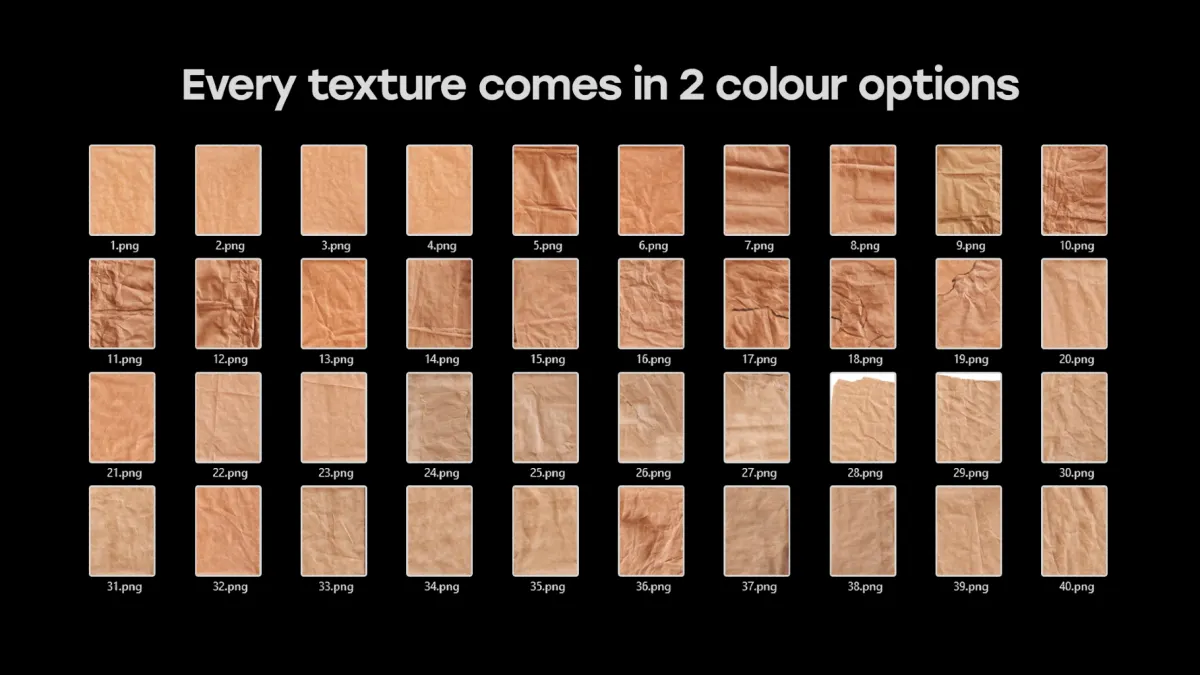 Kraft Paper Texture Pack