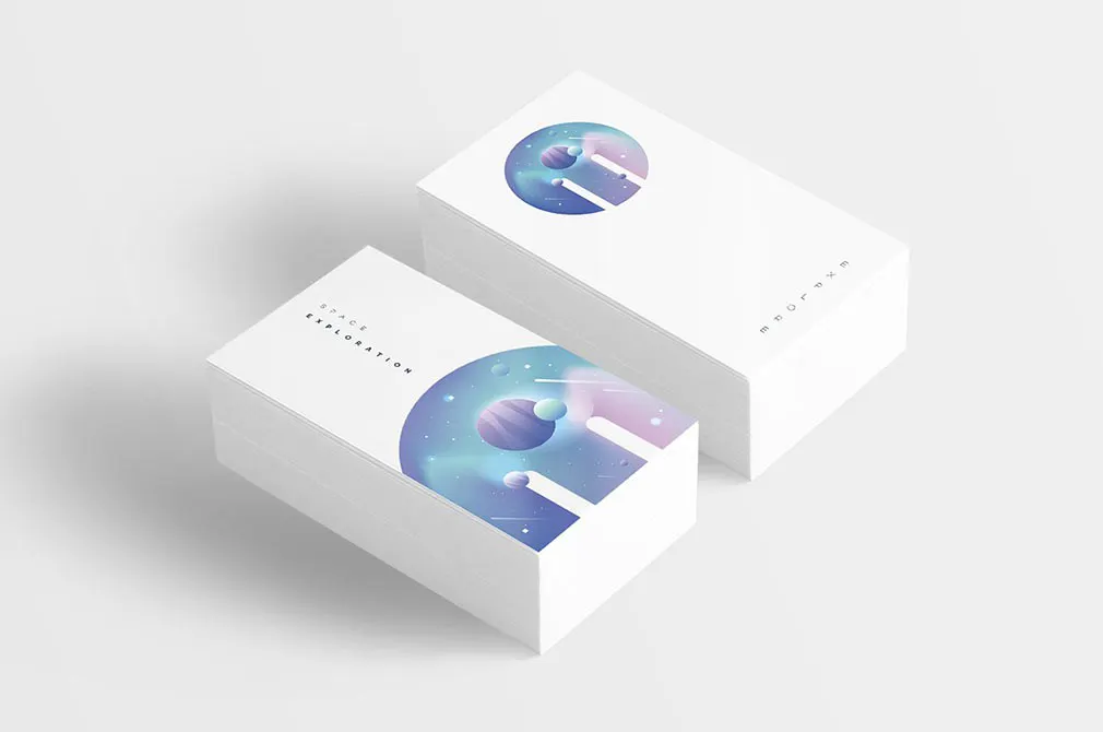 Space Vector Typography