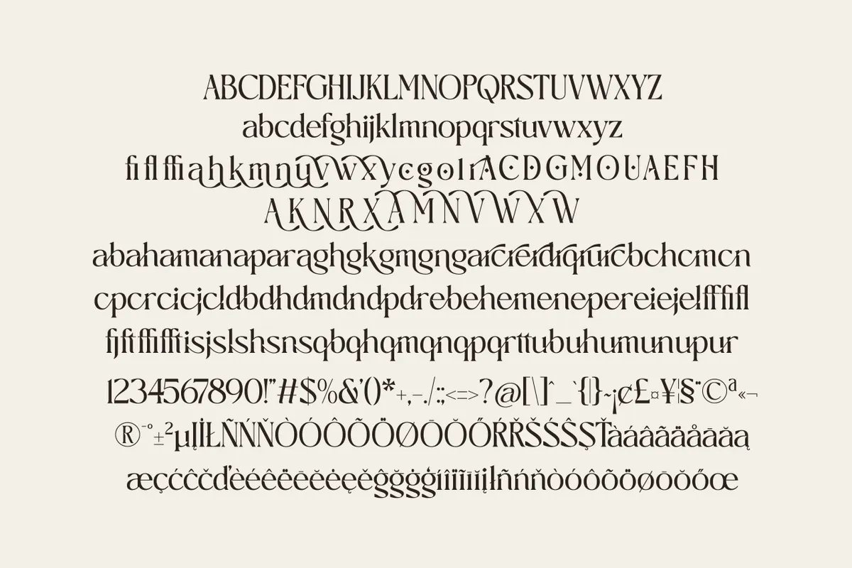 Cafespro Weekend - Elegant Serif Font