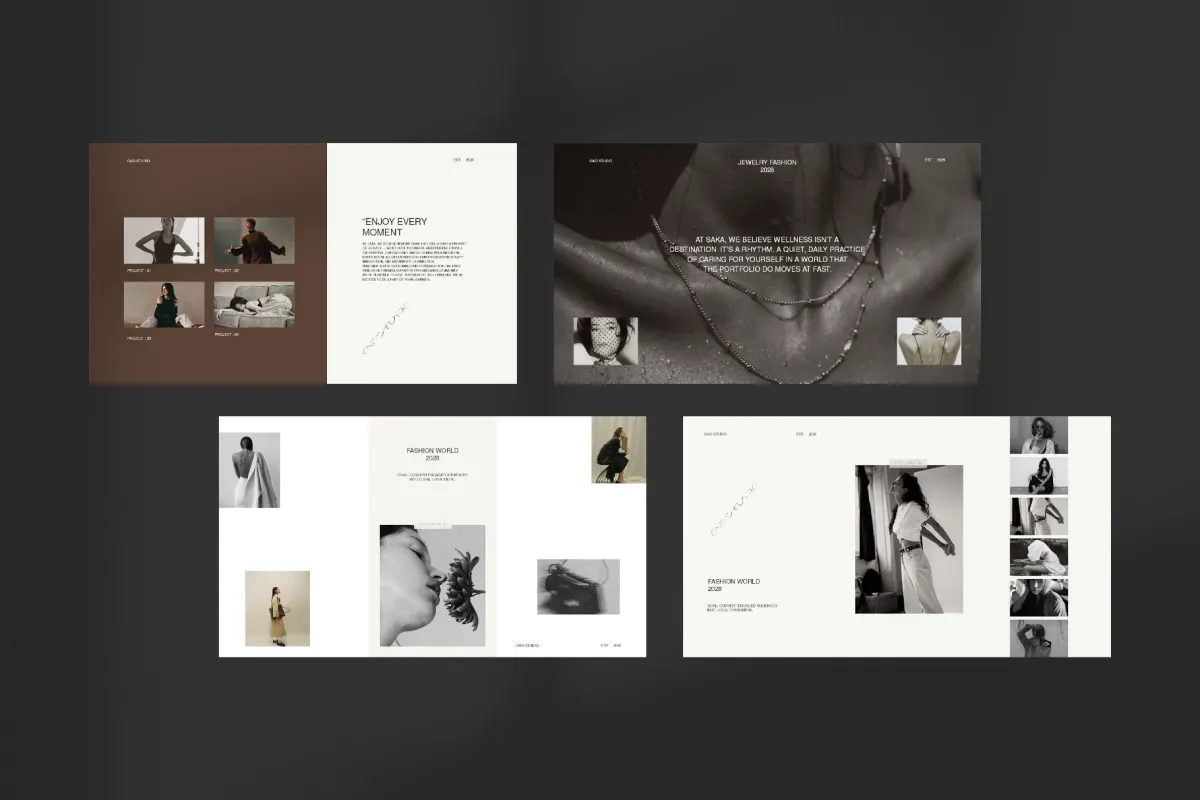 OXO | Portfolio Presentation Template