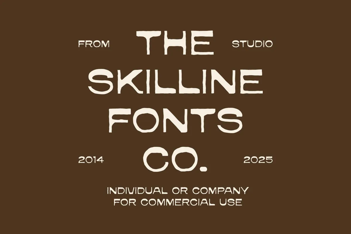 Bearwood - Forest Inspired Typeface
