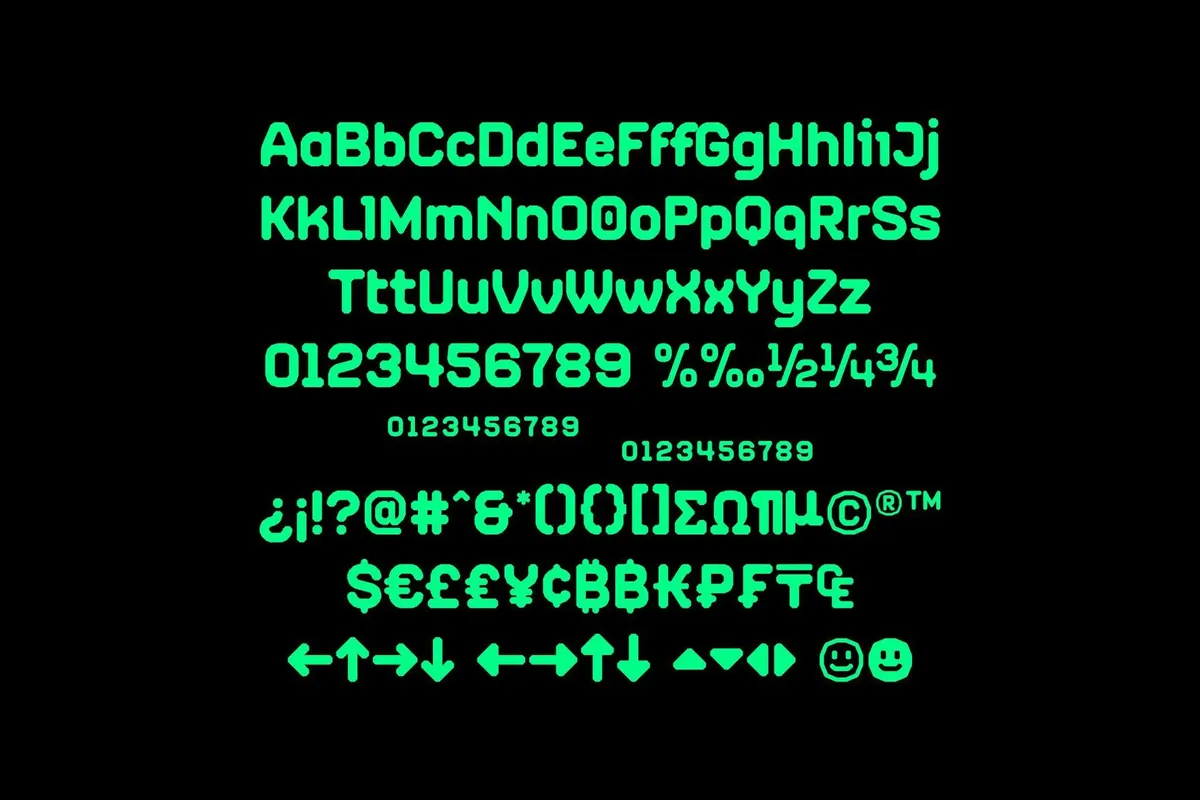HF Lorflo Display Font