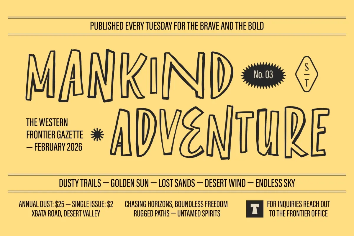 ST Westmark - A Human-Made Rough Wildwest Font