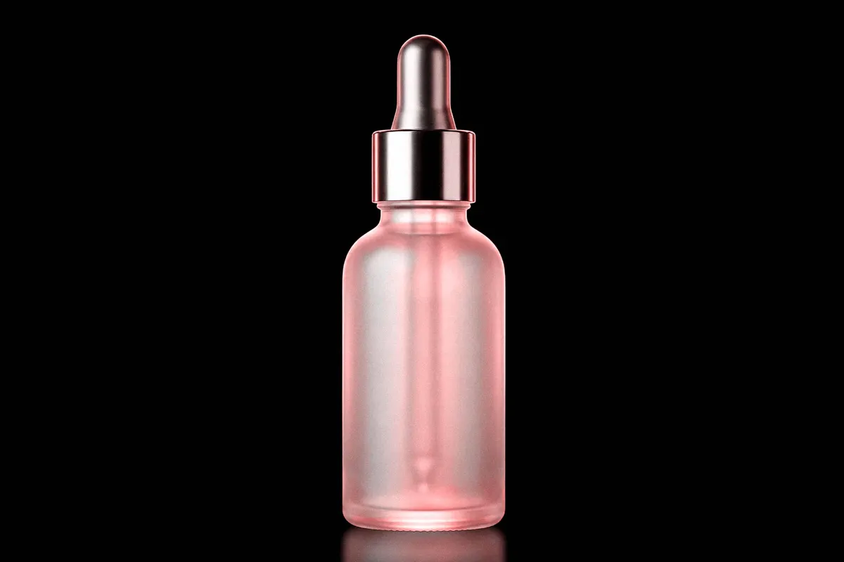 Cosmetic Vial Mockup