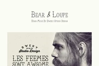 Bear & Loupe Font Family