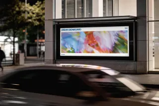 Urban Signboard Mockup