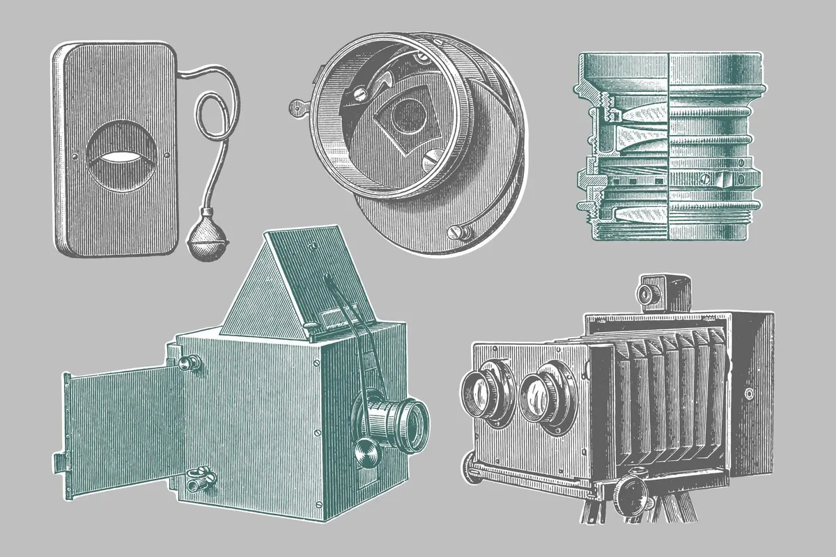 Photography – Vintage Illustration Set