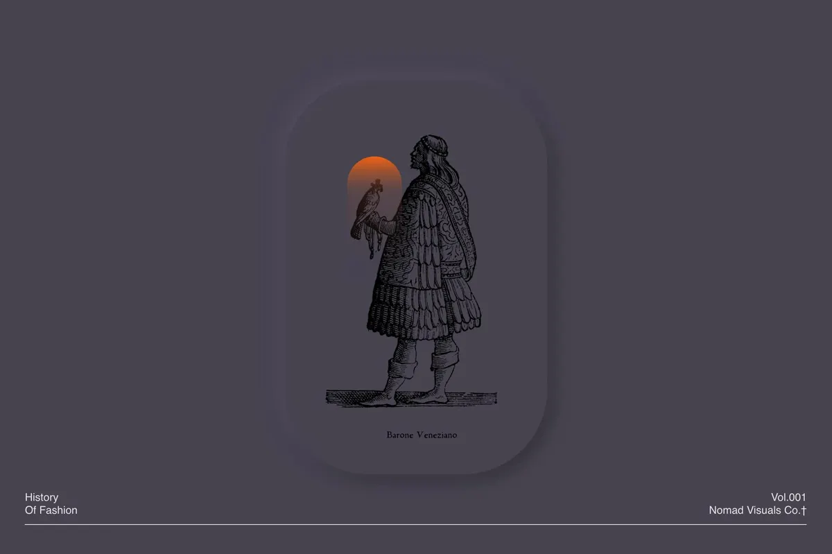 History of Fashion - Vector Illustrations