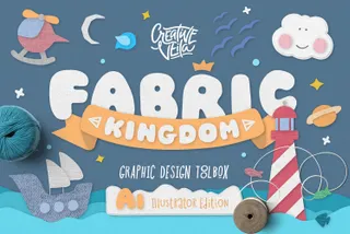 Fabric Kingdom Illustrator Graphic Styles