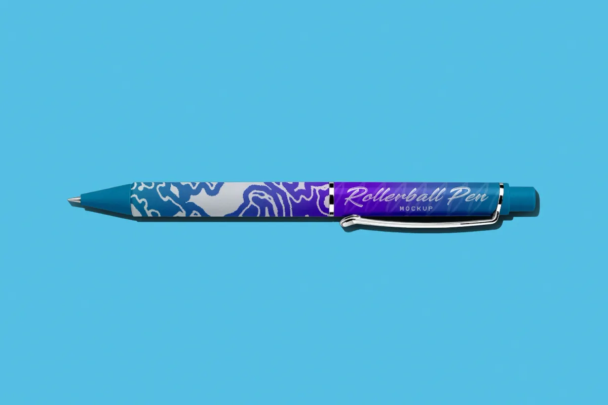 Rollerball Pen Mockup