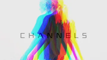 RGB Channels Anaglyph VHS Photo Effect