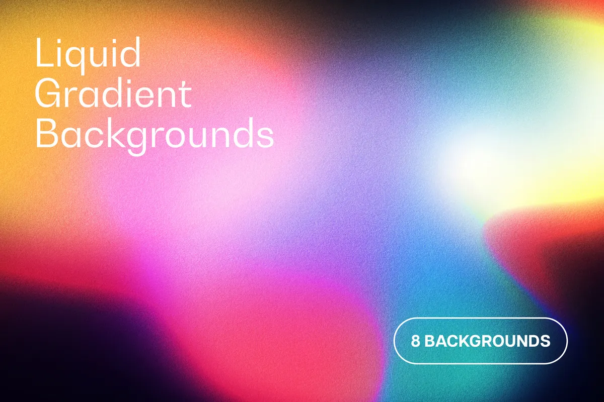 Liquid Gradient Texture Backgrounds