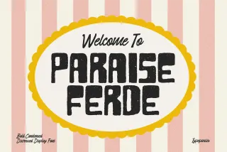 Paraise - Bold Condensed Font