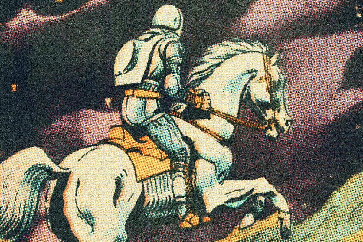 Comic Halftone Print Effect