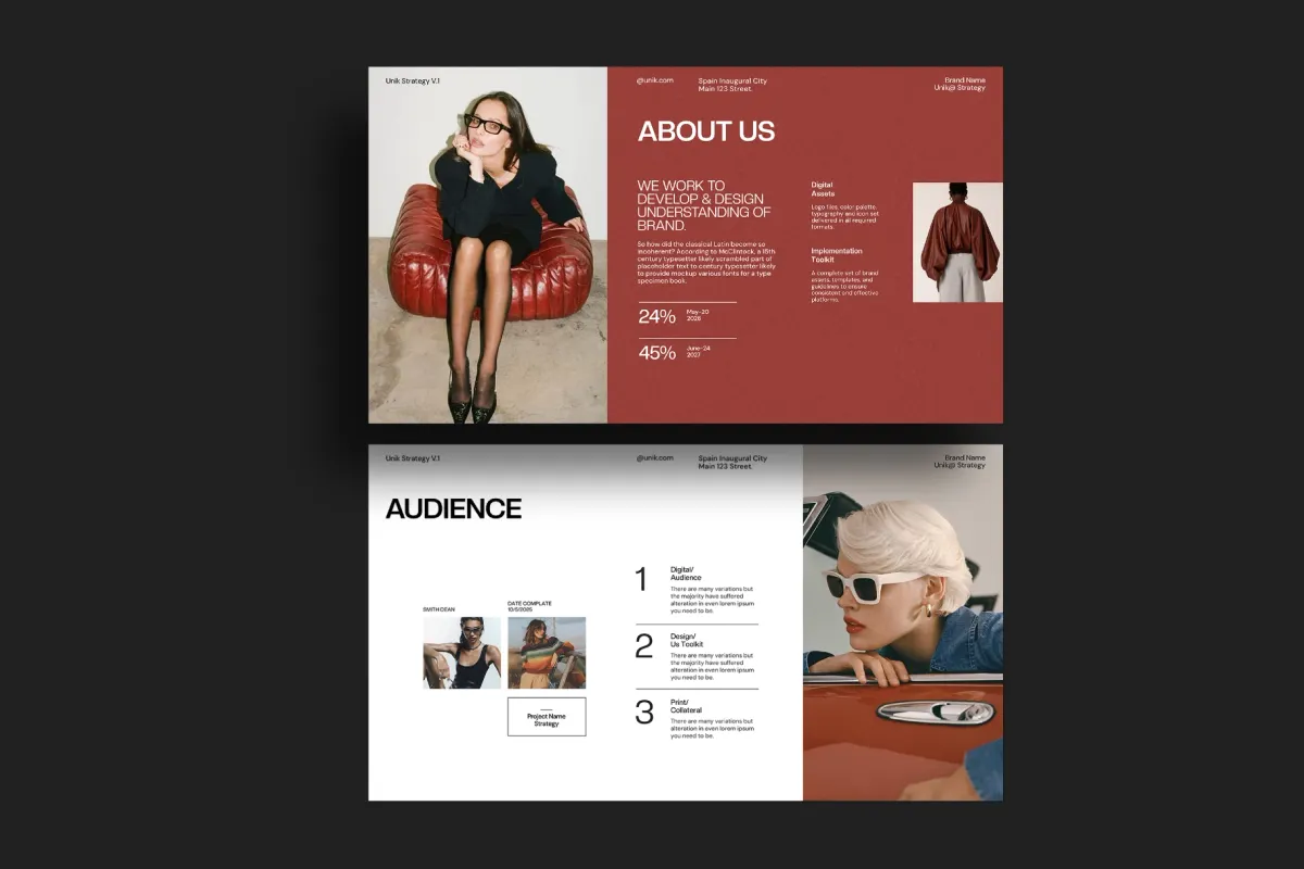 UNIK Strategy Presentation Template
