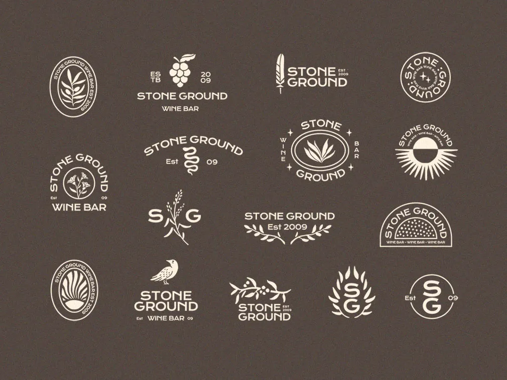 Hand-Drawn Logo Templates