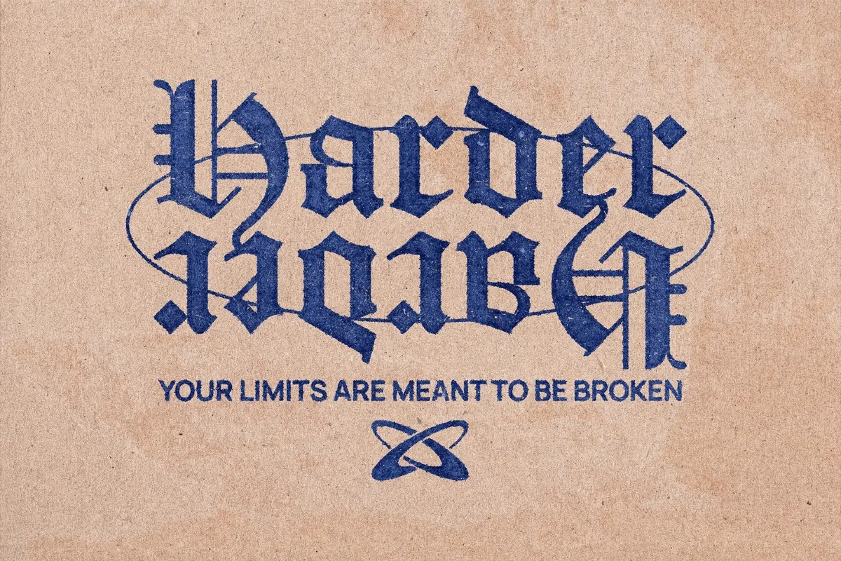 Bad Stamp Text Effect