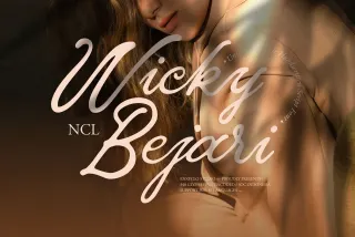 Wicky Bejari - Elegant Signature Script Font