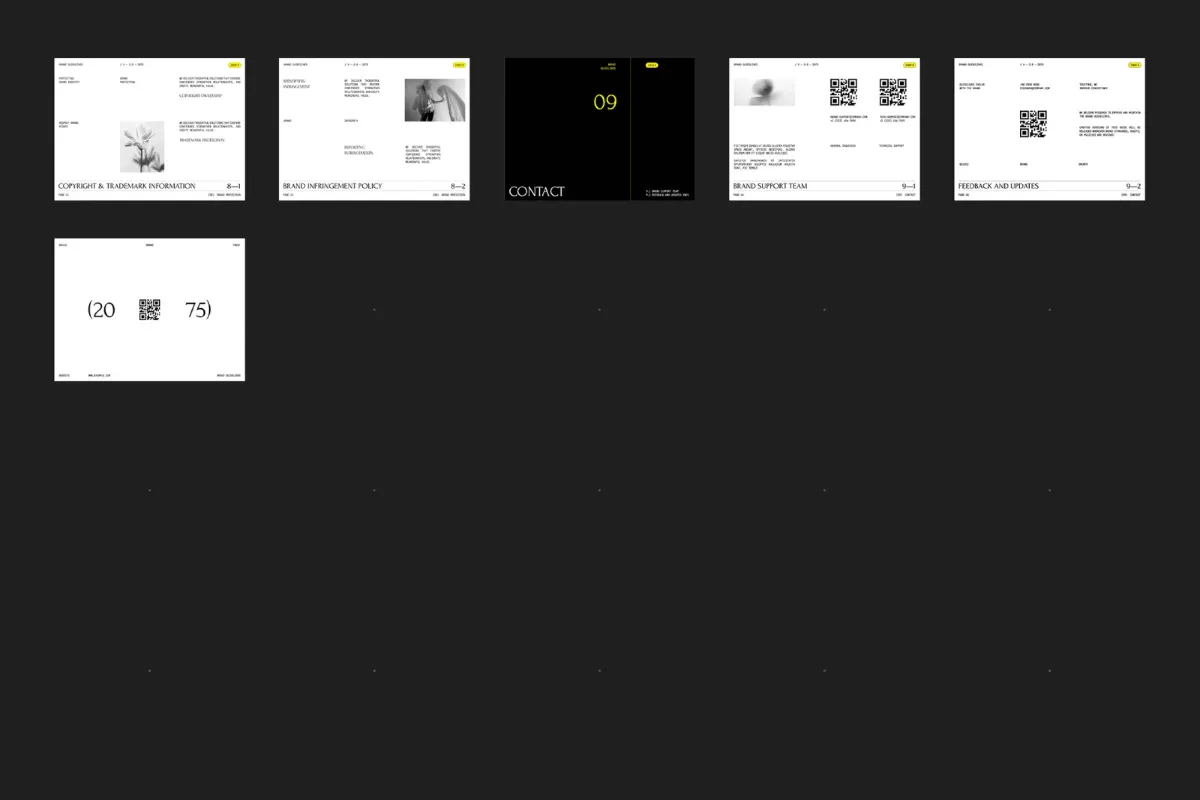 Luura - Brand Guidelines Canva & Affinity Template