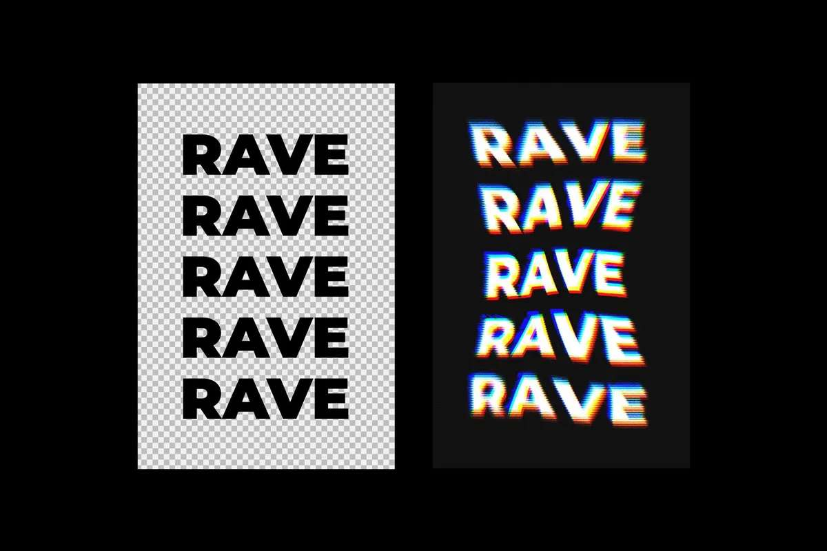 Glitch Text & Logo Effect