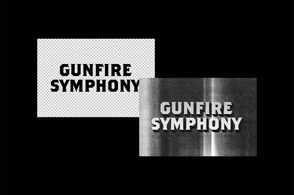 Vintage Old Film Text Effect
