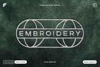 Fabric Embroidery Effect