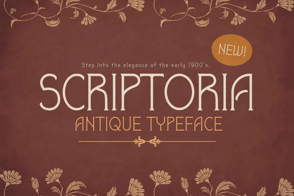 Scriptoria - Antique Typeface