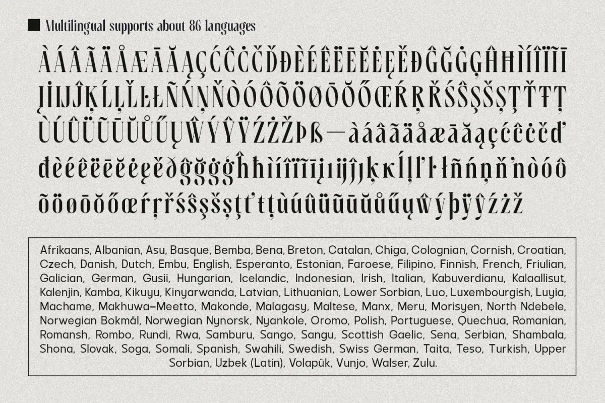 Rosseti - Elegant Classic Serif Font