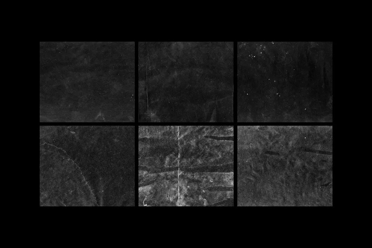 Authentic Black Paper Overlay Textures