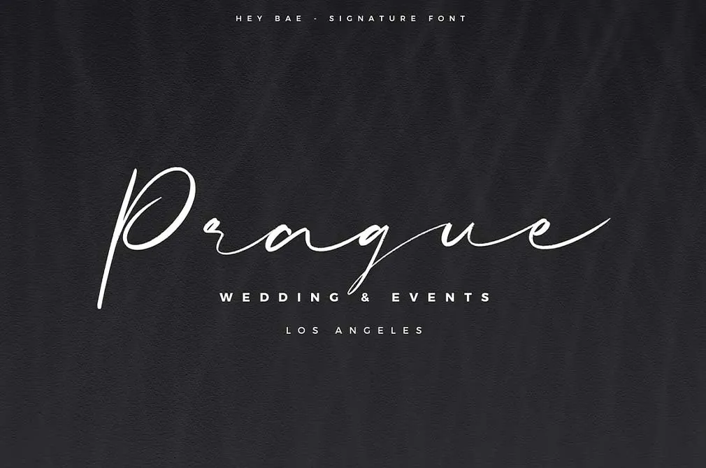 Hey Bae — Signature Script