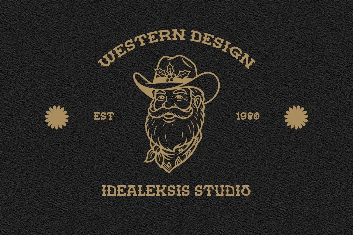 Bungo Western - Western Display Font