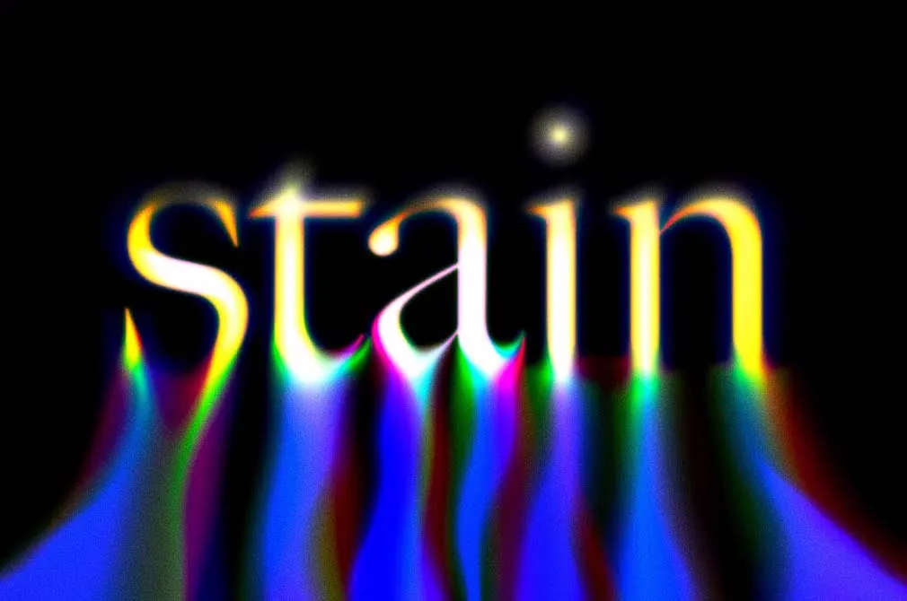 Rainbow Melting Text Effect