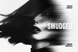 Smudged Duotone Photo Effect