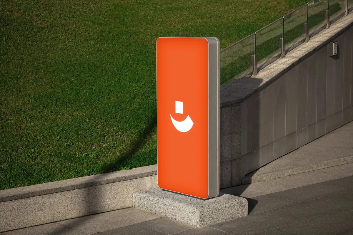 Outdoor Lightbox Mockup