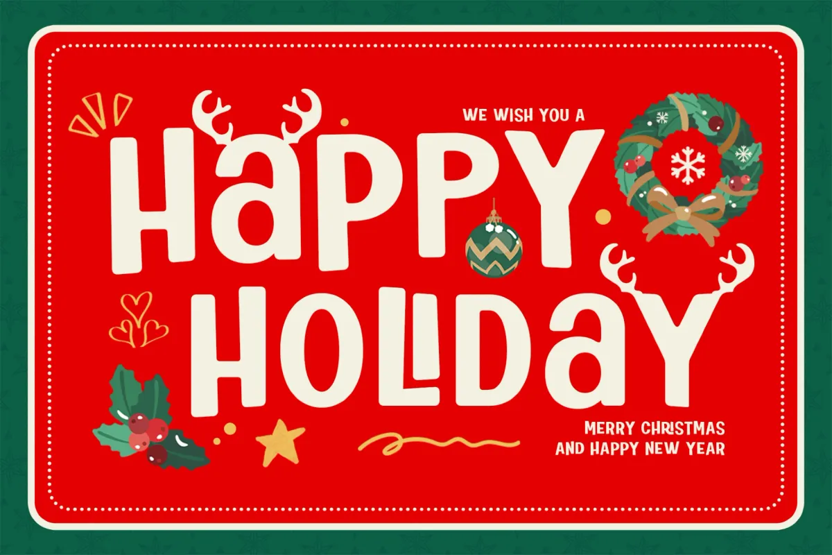 Sparkla – Christmas Holiday Display Font