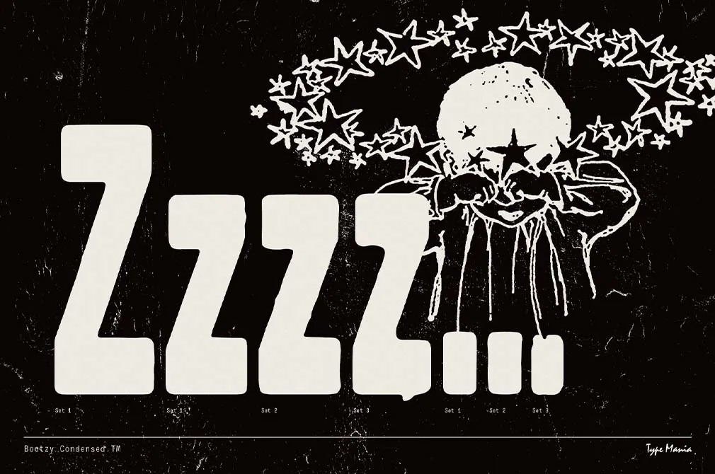 Bootzy Condensed TM | Rugged Font