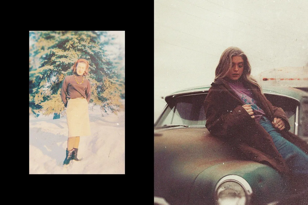 Vintage Aesthetic Photo Effect