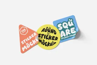 Sticker Mockup