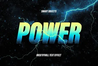 Lightning Text Effect