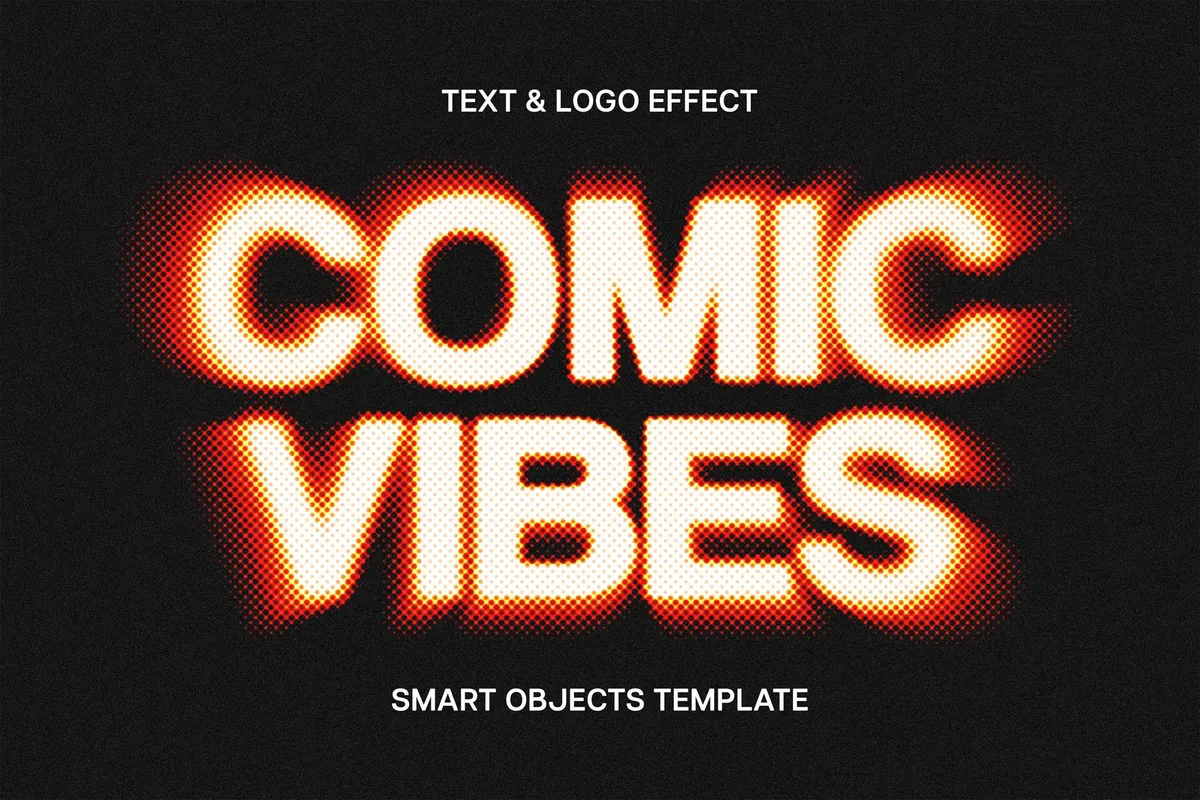 Contrast Noise Text & Logo Effect
