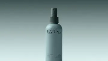 Hair Spray Bottle Mockup