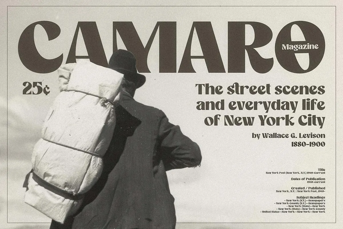 Camera Obscura - Classy Font