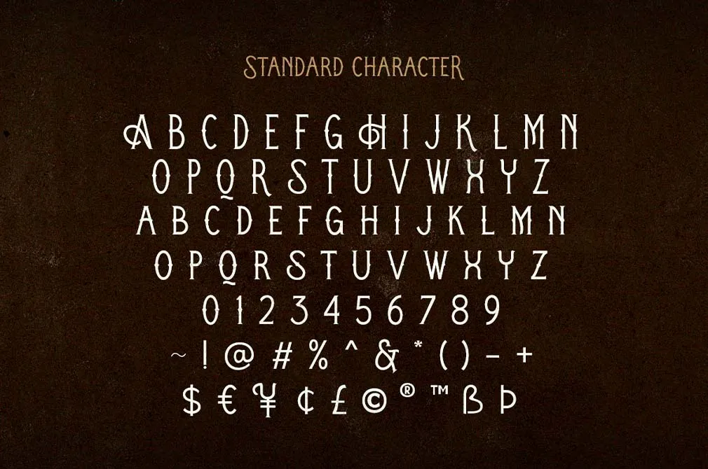 Architoria — Vintage Victorian Font