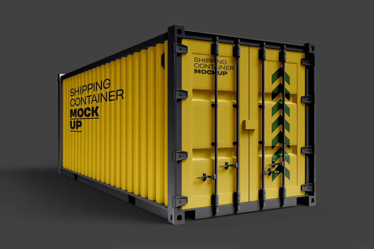 Shipping Container Mockup Vol. 3