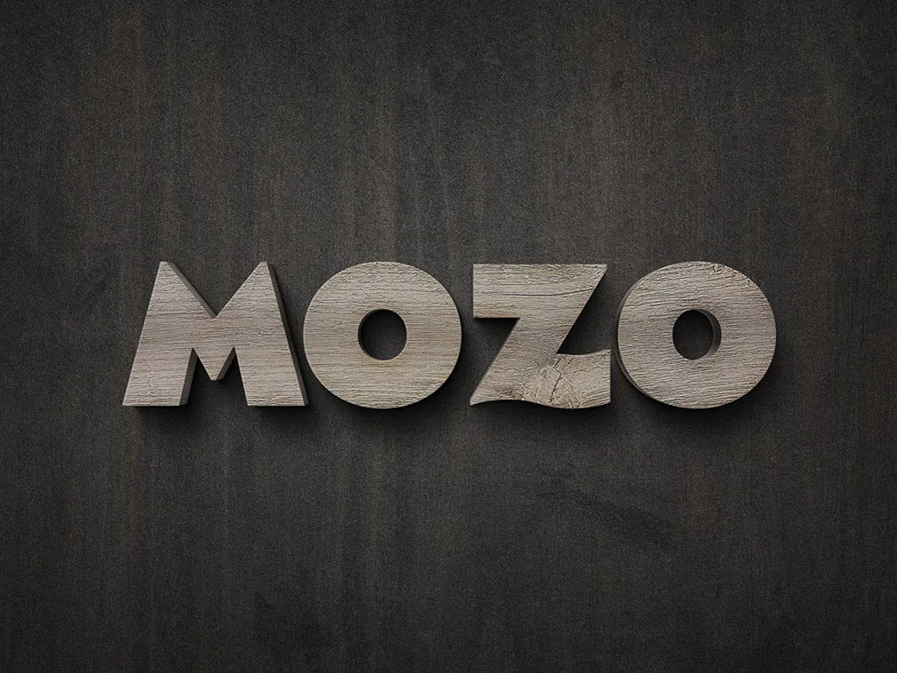 Wood Sign Text Effect